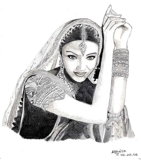 beautiful india drawing|indian girl drawings.